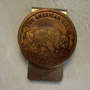 The American Bison Money Clip